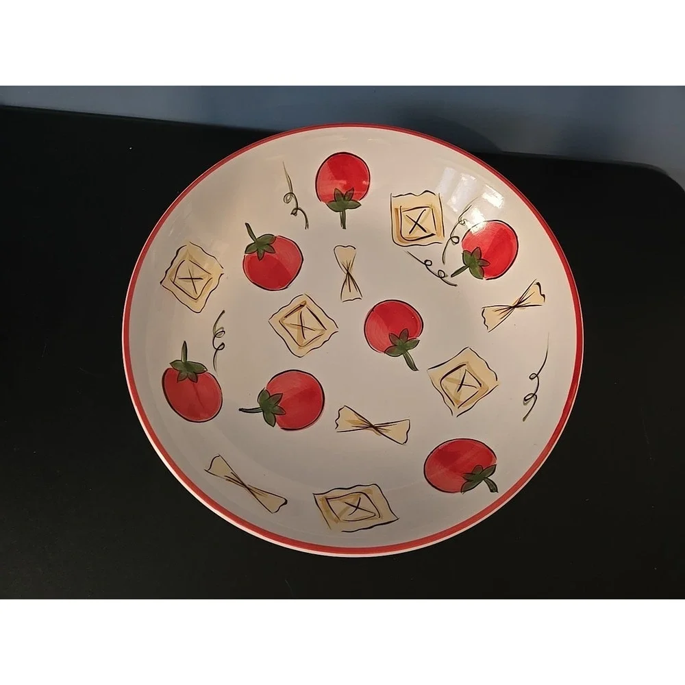 Tabletops EVERYBODY LOVES PASTA Serving bowl‎ 13in. Outside Diameter